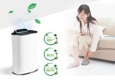 Интелигентен пречиствател на въздух с технология Lonizer