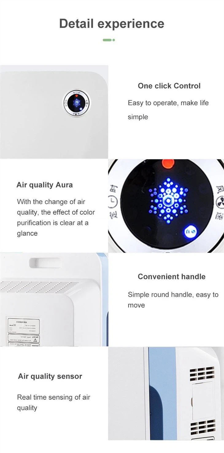 BK-02 Air Purifier With Multifunction For Family