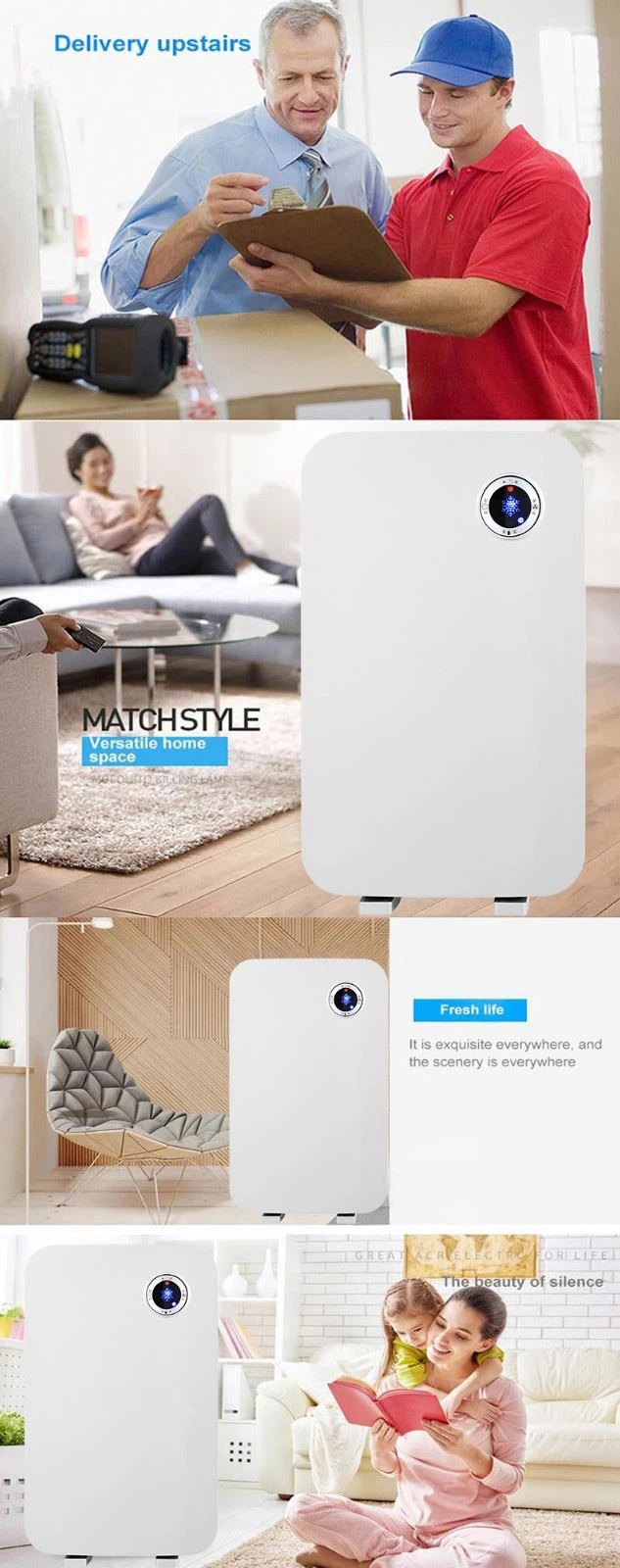 BK-02 Air Purifier With Multifunction For Family