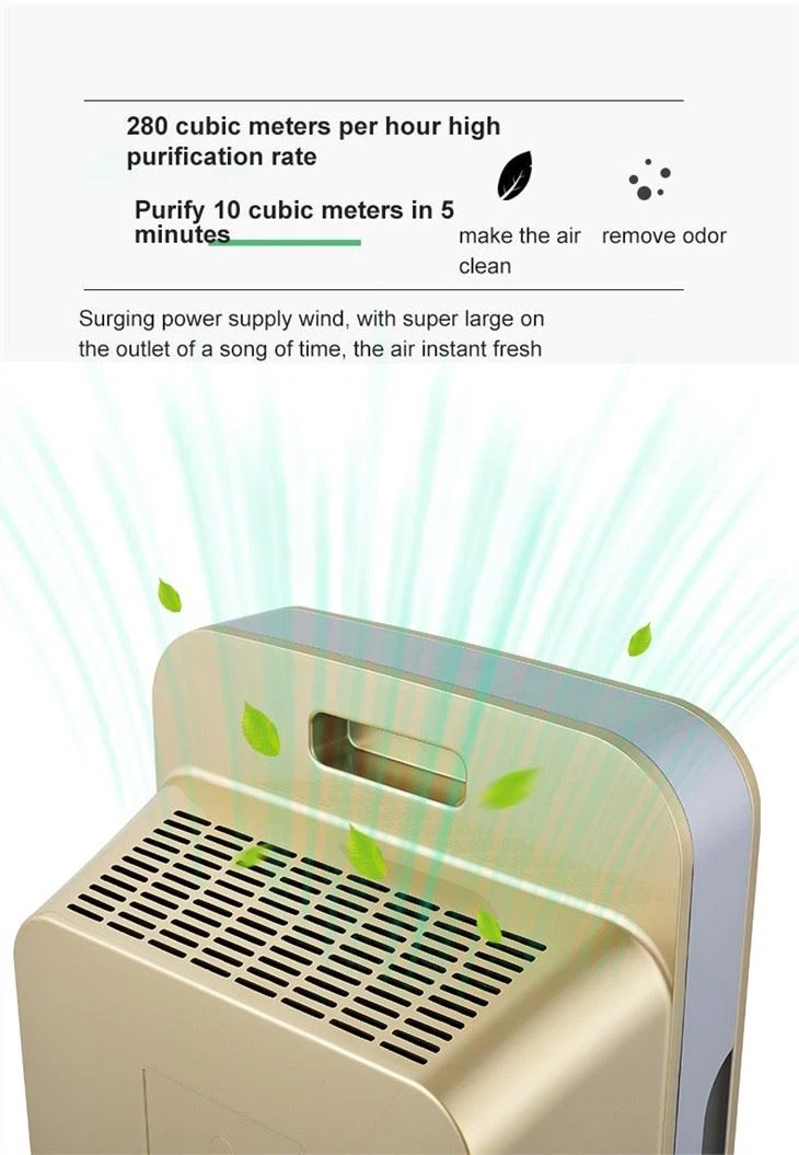 BK-02 Air Purifier With Multifunction For Family