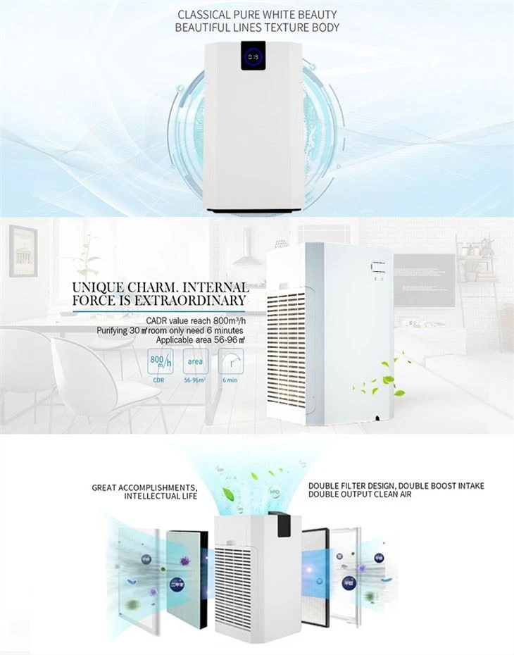 BKJ-80A Hot Sale 850 CADR Room Air Purifier
