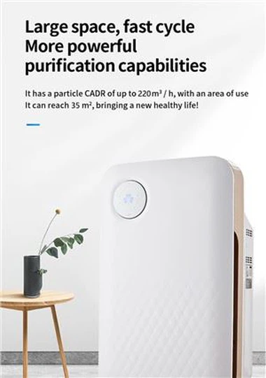 BK-02A Интелигентен домашен пречиствател на въздух Wifi функция