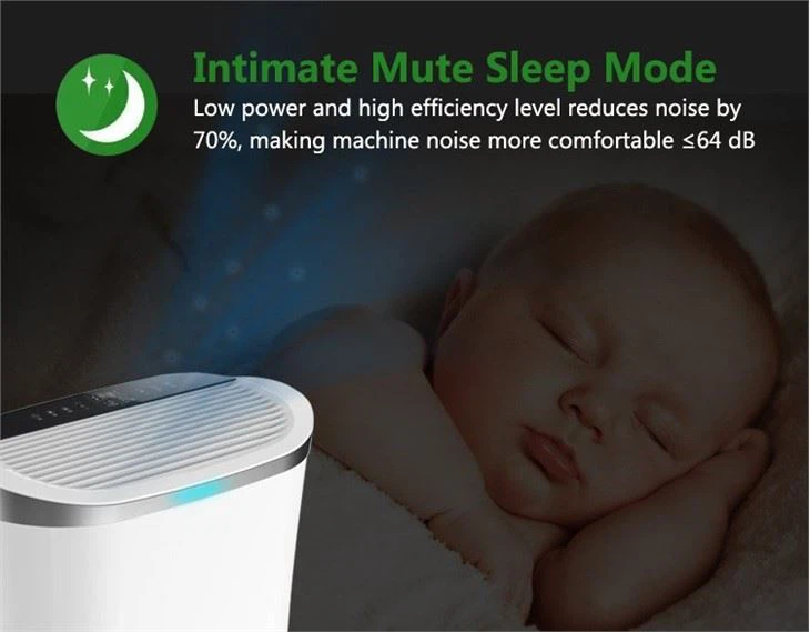 Wifi House Room Tuya Air Purification System True Hepa Filter